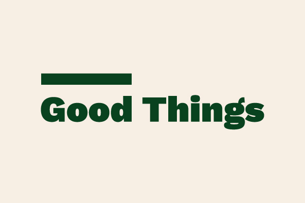 The Good Things wordmark